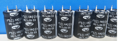 Lotto Da 20 Condensatori Elettrolitici In Alluminio 450V 120μF – Componenti Elettronici Ad Alta Frequenza
